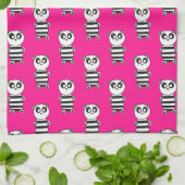 Panda Kinderen Theedoek (Gevouwen)