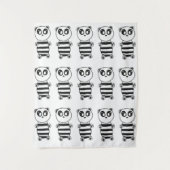 Panda Kinderen Wandkleed (Voorkant)