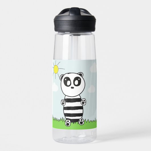 Panda Kinderen Waterfles (Voorkant)