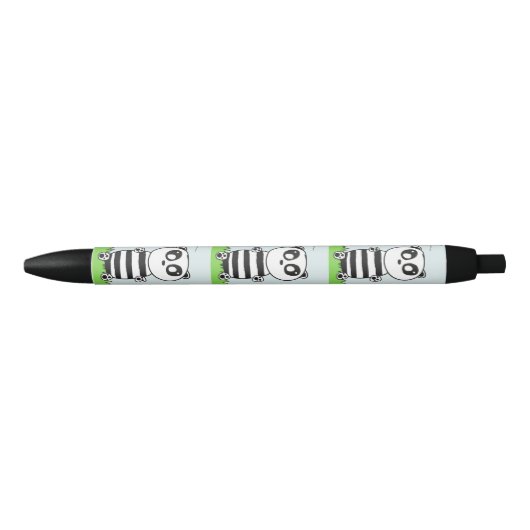 Panda Kinderen Zwarte Inkt Pen (Voorkant)