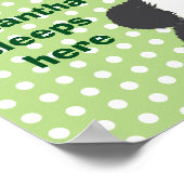 Panda-kinderkamerposter Poster (Hoek)