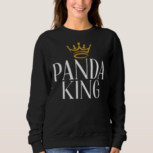 Panda King Panda Beer Trui (Voorkant)