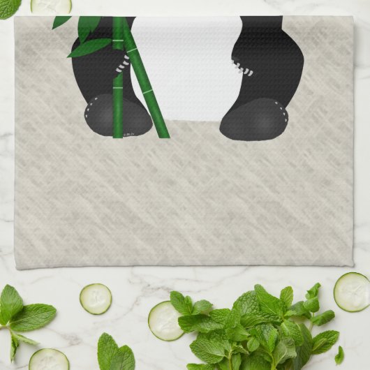 Panda Kitchen Towel Theedoek (Gevouwen)