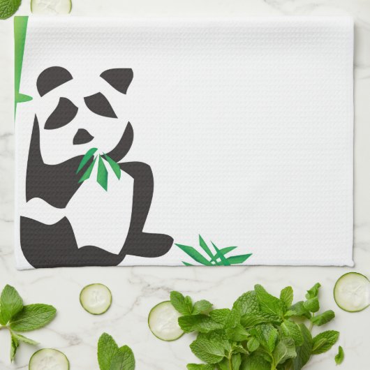 Panda Kitchen Towel Theedoek (Gevouwen)