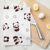 Panda Kitchen Towel Theedoek (Quarter Fold)