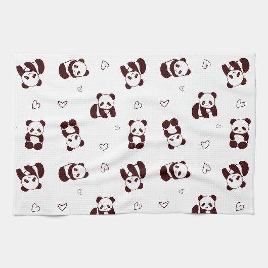 Panda Kitchen Towel Theedoek (Horizontaal)