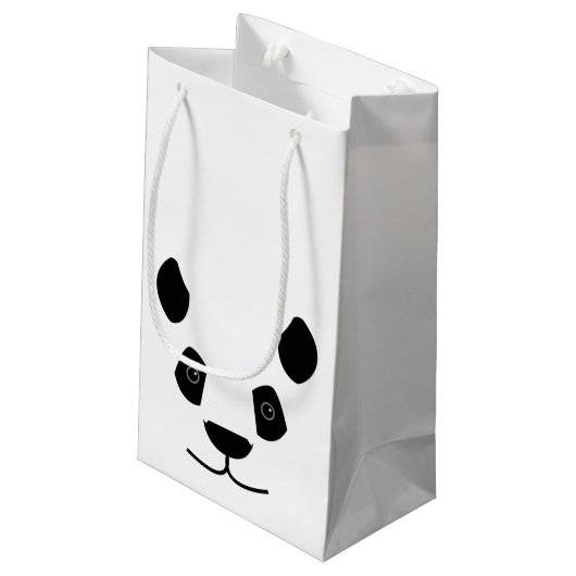 Panda Klein Cadeauzakje (Achterkant Gekanteld)