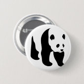 Panda! Knoop Ronde Button 5,7 Cm (Voorkant /achterkant)