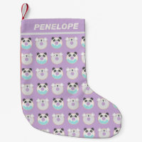 Panda Koala Kawaii Donut Pattern gepersonaliseerd