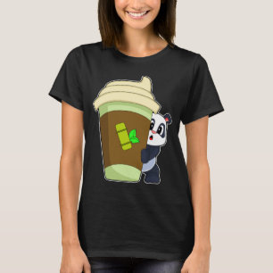 Panda Koffie om te gaan T-shirt