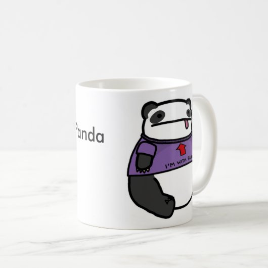 Panda Koffiemok (Voorkant rechts)