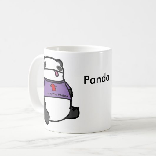 Panda Koffiemok (Voorkant links)