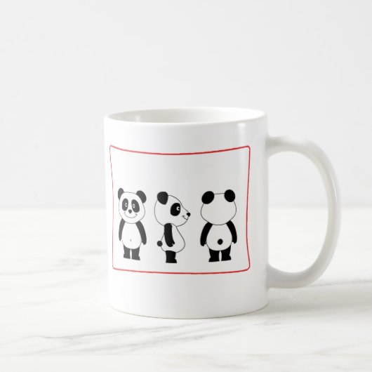 panda koffiemok (Rechts)