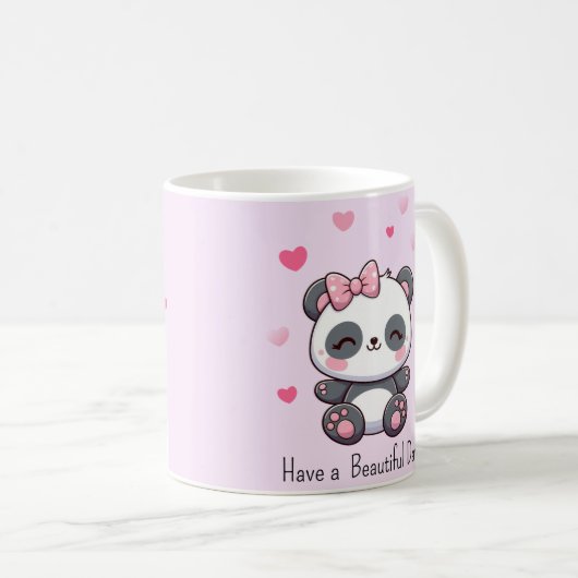 Panda  koffiemok (Voorkant rechts)