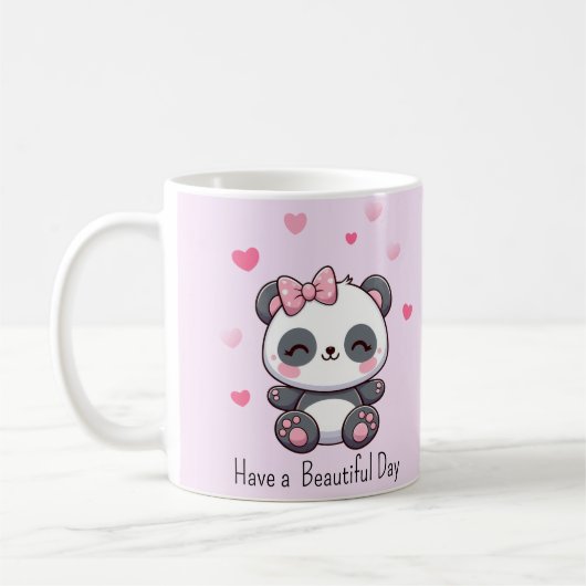 Panda  koffiemok (Links)
