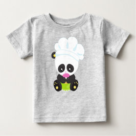 Panda koken, Panda bakken, Panda met Donut