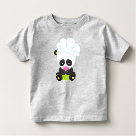 Panda koken, Panda bakken, Panda met Donut Kinder Shirts