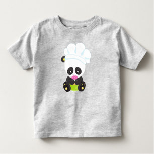 Panda koken, Panda bakken, Panda met Donut Kinder Shirts
