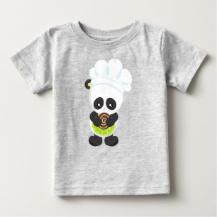 Panda koken, Panda bakken, Panda met Koekje