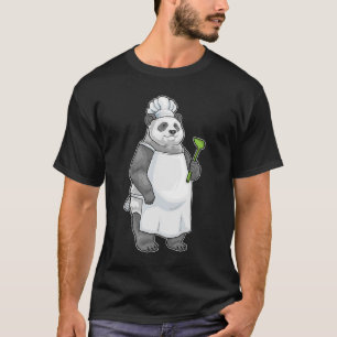 Panda kookspatel koken t-shirt