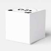 Panda-kop Bedankdoosjes (Achterkant)