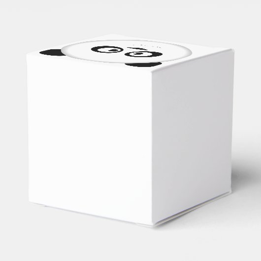 Panda-kop Bedankdoosjes (Achterkant)