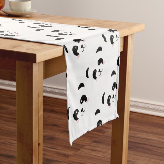 Panda Korte Tafelloper (Voorbeeld)