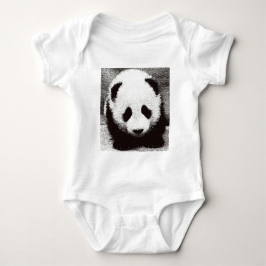 Panda Kunstwerk Romper (Voorkant)