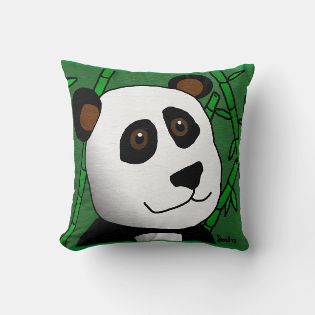 Panda kussen 16x16 (Voorkant)
