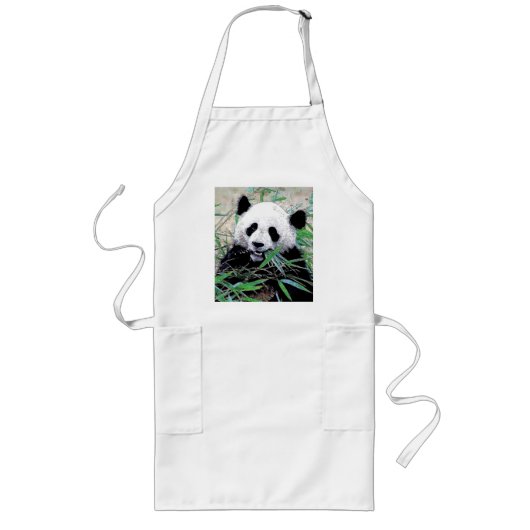 Panda Lang Schort (Voorkant)