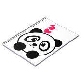 Panda-laptop Notitieboek (Linkerzijde)
