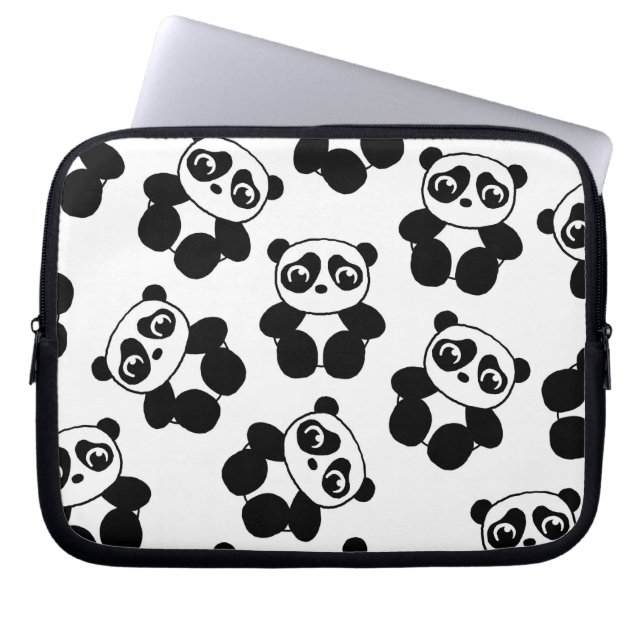 Panda Laptop Sleeve (Voorkant)