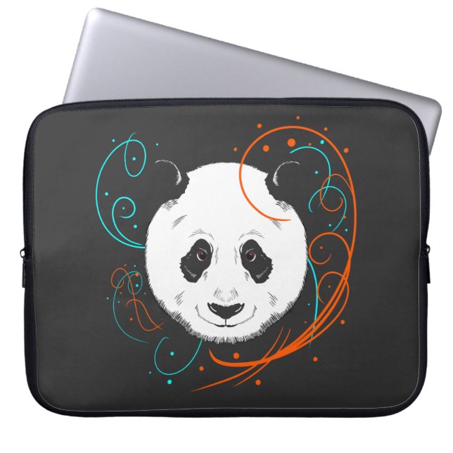 Panda Laptop Sleeve (Voorkant)