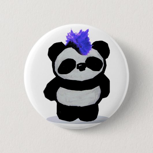 Panda Large 2010 Edition Ronde Button 5,7 Cm (Voorkant)