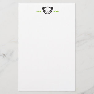 Panda Leaf Briefpapier