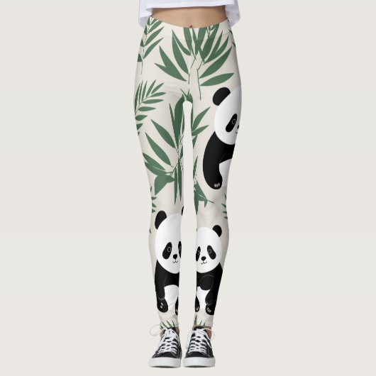 Panda Leggings (Voorkant)