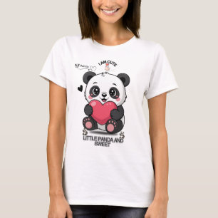 PANDA Leuk en Schattig T-shirt