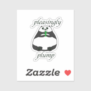 Panda, leuk sticker