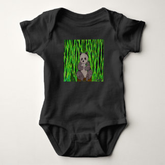 Panda (levendig) - Baby Bodyoverall Romper