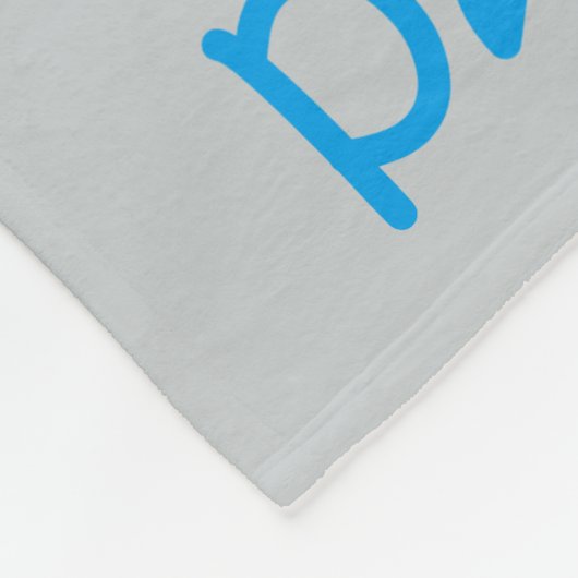 panda-liefde fleece deken (Hoek)