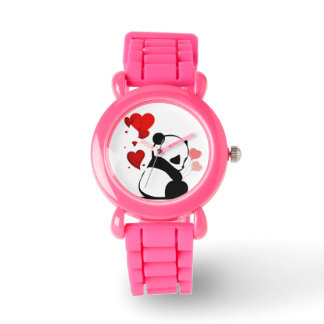 Panda-liefde Horloge