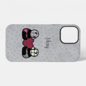 Panda Liefde iPhone Hoesje (Achterkant horizontaal)