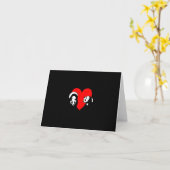 Panda Liefde Kaart (Gele Bloem)