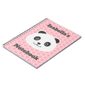 Panda-liefde Notitieboek (Linkerzijde)