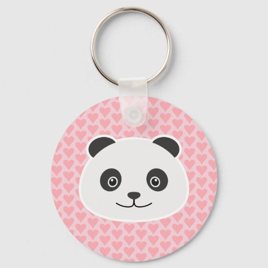 Panda-liefde Sleutelhanger (Voorkant)