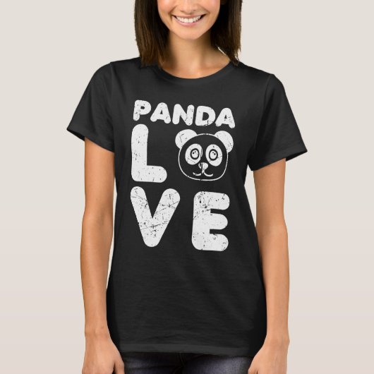 Panda-liefde T-shirt (Voorkant)