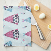 Panda Liefhebber | Als Panda Theedoek (Quarter Fold)