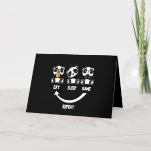 Panda Liefhebber Blijf Kalmpjes En Hou Van Panda Kaart