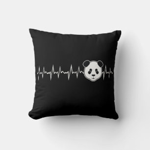Panda liefhebber kussen
