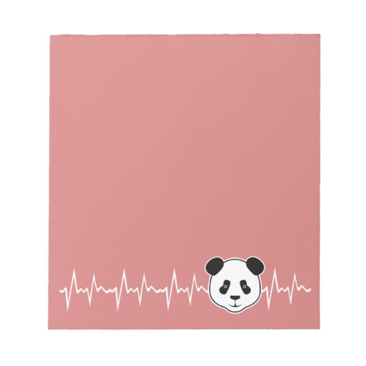 Panda liefhebber notitieblok (Voorkant)